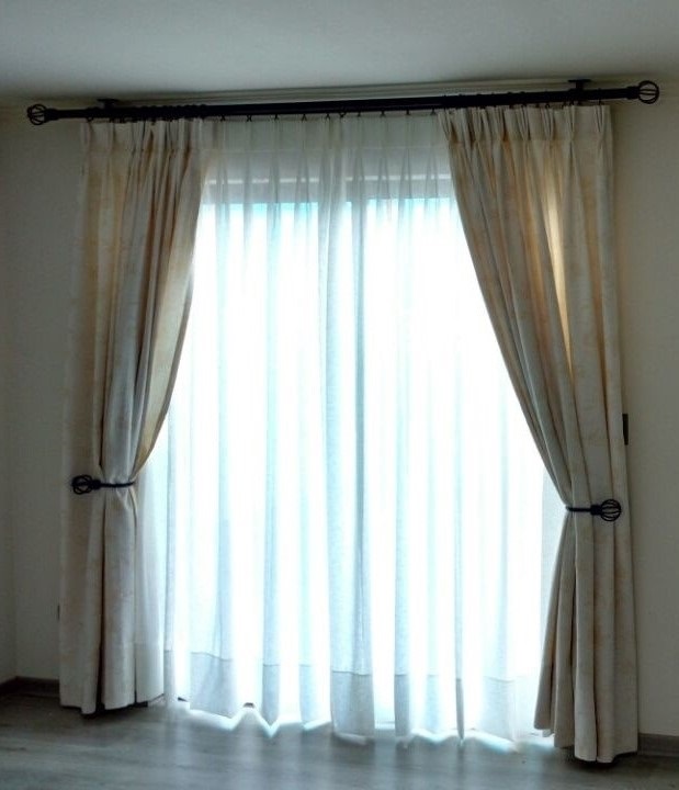 Cotinas con pinzas - cortinas con barra cortinas con pinzas