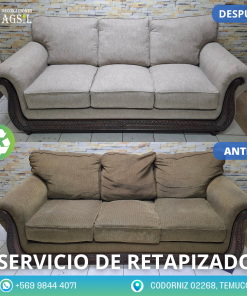 Retapizado de Sofá en Madison Beige
