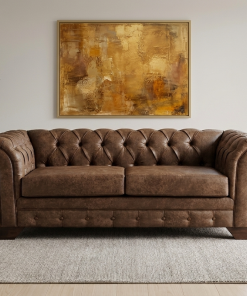 Sofá Chesterfield Capitone