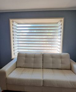 Cortinas Roller Duo Translucida Gris