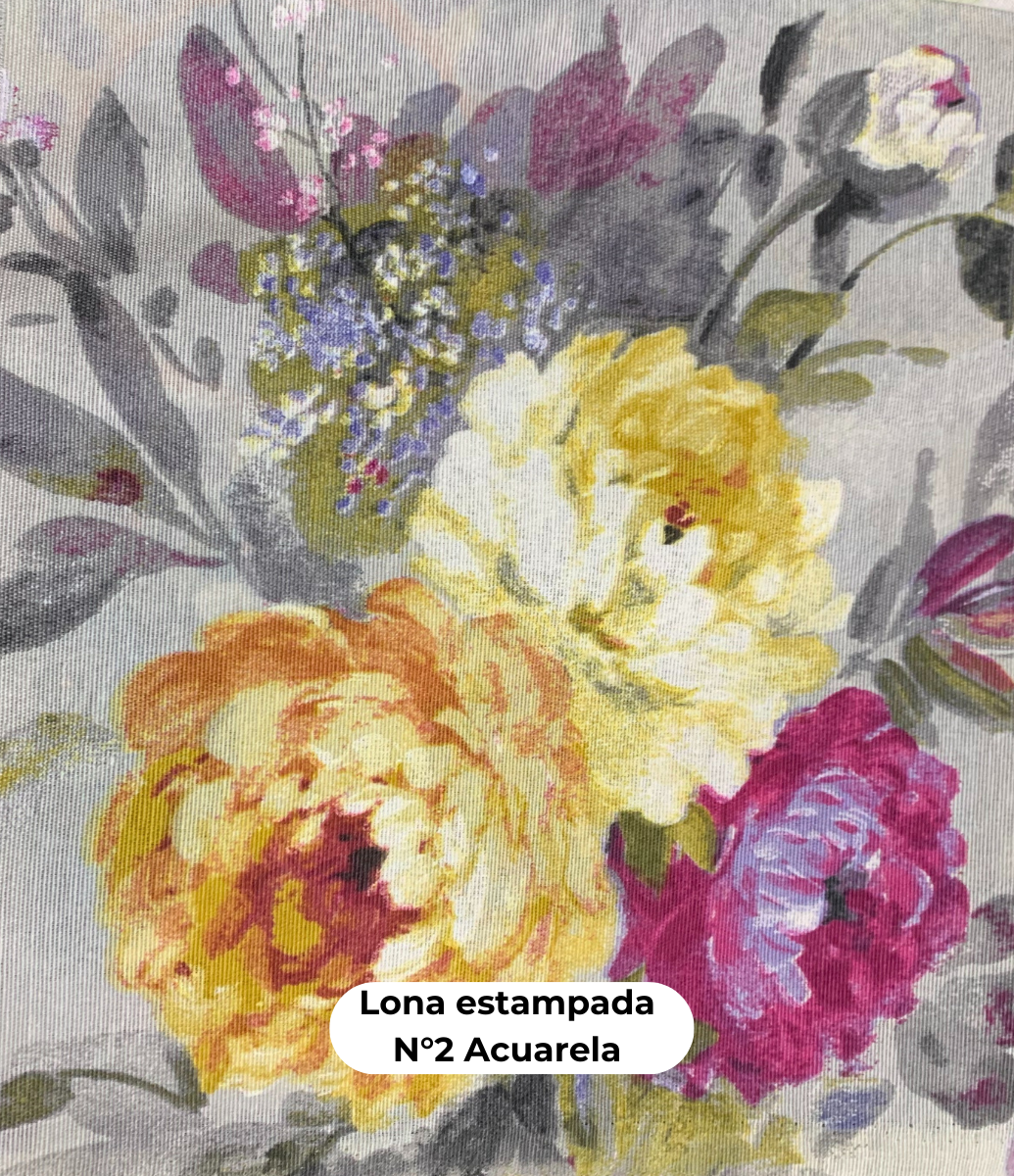 Lona estampada N°2 Acuarela