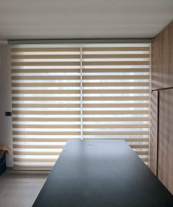 Cortinas Roller Duo Seda Tostado