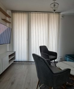 Cortina Vertical Rustica Beige