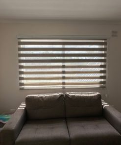 Cortinas Roller Duo Translucida Gris