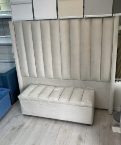 Respaldo y Banqueta Baúl Tubular 2 Plazas