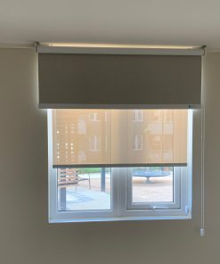 Roller Doble - Blackout Arena y Screen Beige 5%