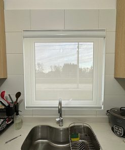 Roller Screen Blanco 10% Con Cenefa