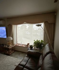 Roller Screen Blanco 10% + Cortinas