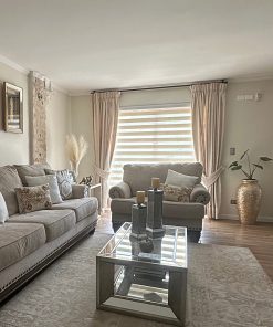 Cortinas Roller Duo Translucida Con Cortinas