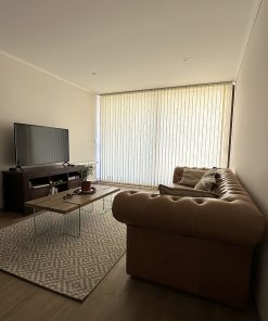 Cortinas Vertical Rustica Beige