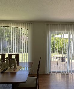 Cortinas Vertical Rustica Blanco